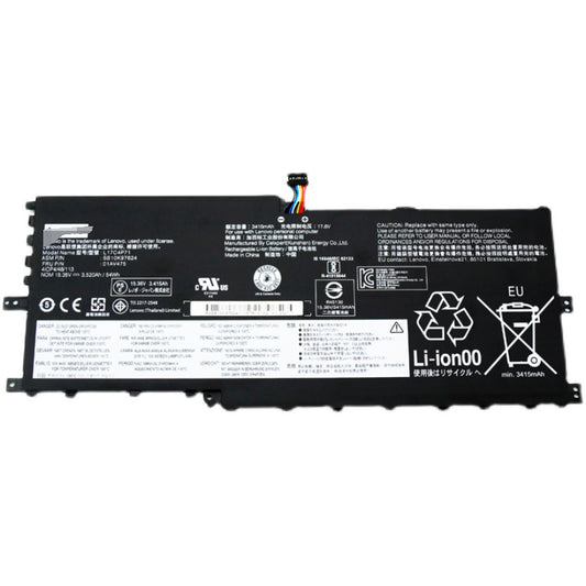 聯想 L17C4P71 L17M4P71 01AV474 01AV475 ThinkPad X1 Yoga 2018 電池