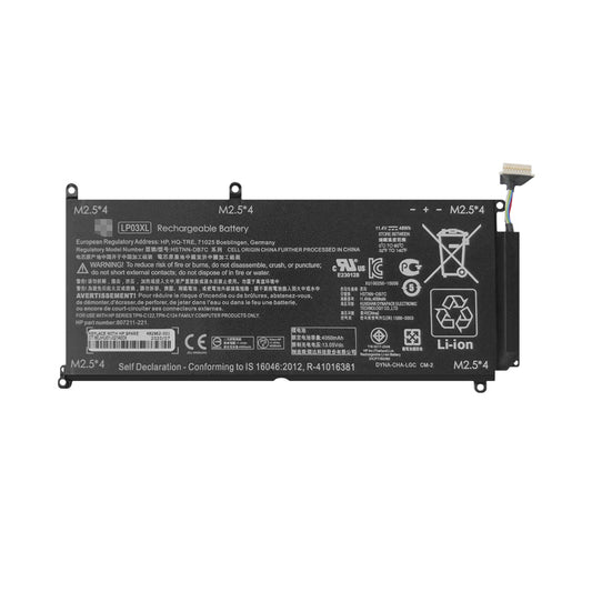 交換用 HP LP03XL 807211-221 HSTNN-DB7C バッテリー