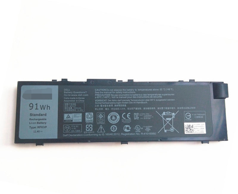 Replacement Dell Precision M7710 7720 MFKVP T05W1 Laptop Battery
