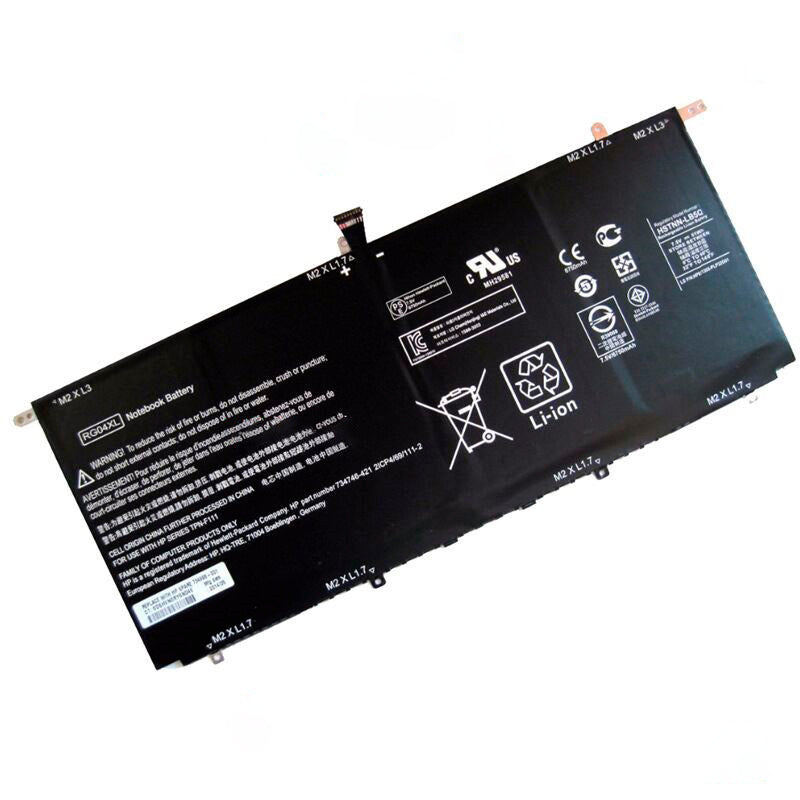 更換 Hp RG04XL 734746-421 HSTNN-LB5Q Spectre 13 Pro 超極本電池