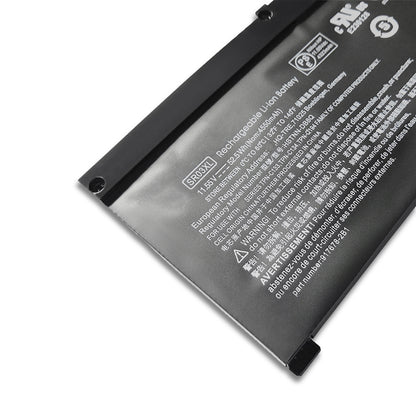 交換用 HP SR03XL HSTNN-IB8L Pavilion Gaming 17 バッテリー