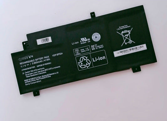 VGP-BPS34 VGP-BPL34 Replacement Battery For Sony Fit 15 14 SVF15A TOUCH