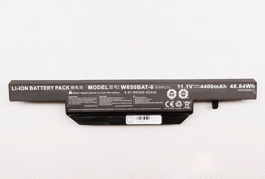 Clevo S650SC W650SR W650S シリーズ用 W650BAT-6 交換用バッテリー